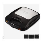 ساندویچ،وافل و گریل ساز ایفل مدل EL-3817SM
