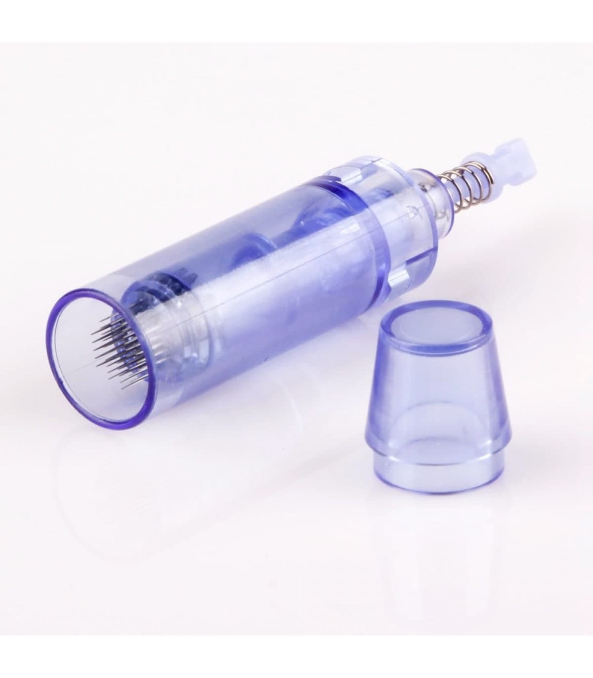 cartridge-drpen کارتریج درماپن تیتانیوم آبی در پوش دار میکرونیدلینگ نانو و 12و 36 و 42 - Image 1